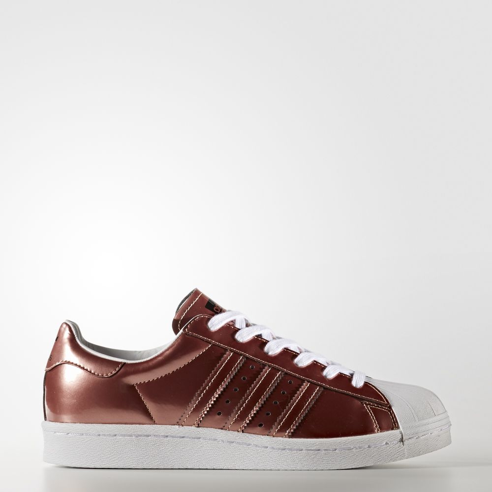 Adidas Superstar Boost - Originals γυναικεια - Χαλκός Μεταλλικός/Ασπρα,Μέγεθος: EU 36 – 54 2/3 (490O